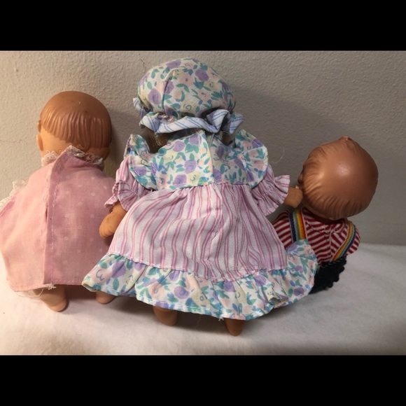 2 Tiara dolls by Playmates 6"  Poseable Vintage Doll 1981 No.9055 & 1 Bonus Doll - Picture 5 of 16
